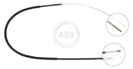 K12526 Трос ручного гальма Seat задній (вир-во ABS) A.B.S. підбір по vin на Brocar