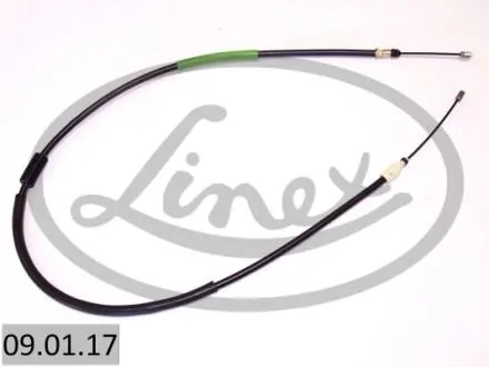 090117 Трос ручного гальма LINEX підбір по vin на Brocar