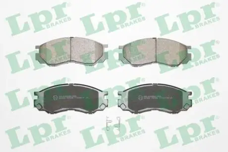 05P686 Гальмівні колодки, дискове гальмо (набір) LPR підбір по vin на Brocar