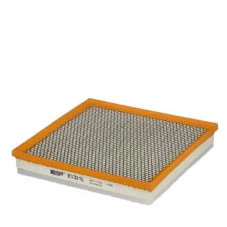 E1321L Фильтр воздушный Astra J 1.4/1.6 i 12-/Cruze 1.6/1.8 i 09- (с предфильтром) HENGST FILTER подбор по vin на Brocar