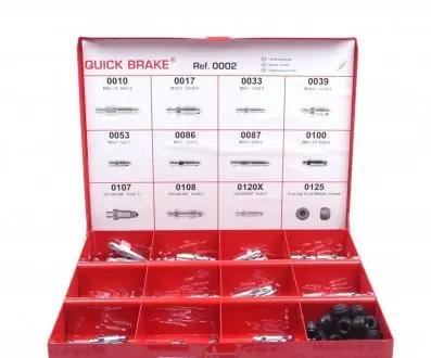 0002 Комплект штуцеров QUICK BRAKE 0002 QUICK BRAKE підбір по vin на Brocar