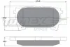 1764 KLOCKI HAMULC. LEXUS RX300 03-08 TYŁ TOMEX підбір по vin на Brocar