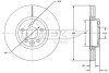 TX7156 TARCZA HAMULC. FORD MONDEO 07- PRZÓD TOMEX підбір по vin на Brocar