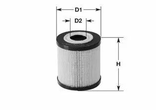 ML4549 Фильтр масла BMW 3 (E90-E93) 3.0d 09-13 CLEAN FILTERS подбор по vin на Brocar