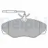 LP3624 Klocki ham. * ESPACE DELPHI підбір по vin на Brocar