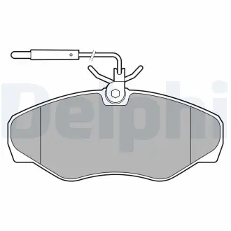 LP3624 Klocki ham. * ESPACE DELPHI підбір по vin на Brocar