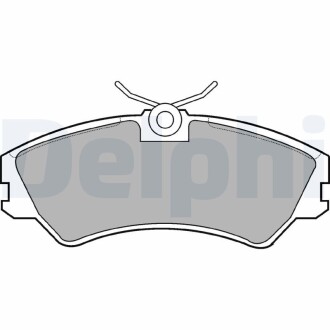 LP668 Гальмівні колодки передн.T4 90- (14&quot;) DELPHI підбір по vin на Brocar