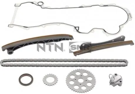 KDC45800 Комплект ланцюга ГРМ Fiat Doblo 1.3JTD (ланцюг, башмак, натяжник) SNR NTN підбір по vin на Brocar