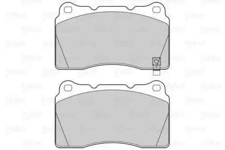 302295 Klocki hamulcowe FIRST LANCER IMPREZA VALEO подбор по vin на Brocar
