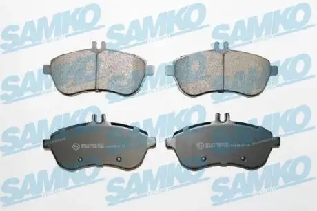 5SP1340 Гальмівні колодки дискові перед. MB C204 C 200 CDI 07-/(S212) 09- SAMKO підбір по vin на Brocar
