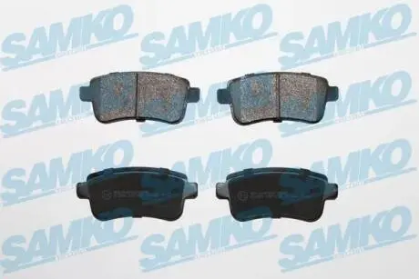 5SP1484 Комплект гальмівних колодок, дискове гальмо SAMKO підбір по vin на Brocar