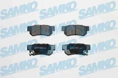 5SP848 Колодки гальмівні дискові SAMKO підбір по vin на Brocar