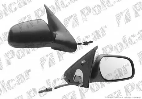 2326521E Дзеркало зовнішнє правий POLCAR підбір по vin на Brocar
