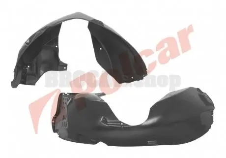 3210FP1 Правый подкрылок FIESTA/MAZDA 121 96- POLCAR подбор по vin на Brocar
