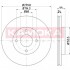 103250 Гальмівний диск KAMOKA підбір по vin на Brocar
