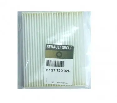 272772092R Фільтр салону 272772092R RENAULT RENAULT підбір по vin на Brocar