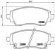P83042 Тормозные колодки дисковые BREMBO підбір по vin на Brocar