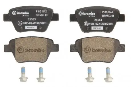 P85114X Тормозные колодки Brembo Xtra BREMBO подбор по vin на Brocar