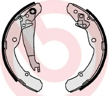 S85516 Гальмівні колодки (набір) BREMBO підбір по vin на Brocar