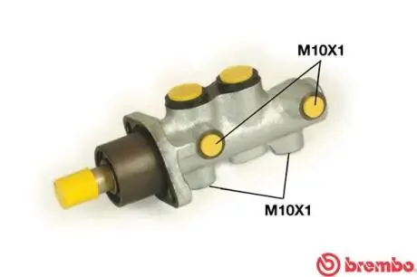 M23025 Главный тормозной цилиндр BREMBO подбор по vin на Brocar