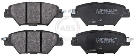 35244 KLOCKI HAMULC. MAZDA CX-9 16-19 TYŁ A.B.S. підбір по vin на Brocar