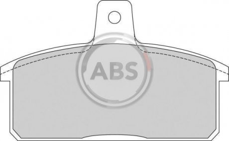 36851 Комплект тормозных колодок, дисковый тормоз A.B.S. підбір по vin на Brocar
