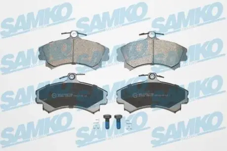 5SP615 Тормозные колодки дисковые перед. Volvo S40/V40/Mitsub. Carisma 00- SAMKO подбор по vin на Brocar