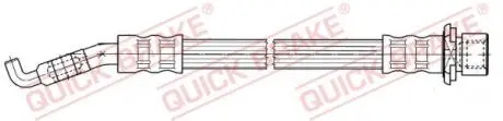 50065 Шланг гальмівний QUICK BRAKE підбір по vin на Brocar