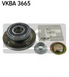 VKBA3665 Маточина колеса передн. (з підшипником) E30 (+ABS) SKF підбір по vin на Brocar