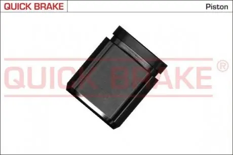 185093 Поршень тормозного суппорта Honda Accord VIII 08>, Hyundai Santa Fe 01-06, Ssang Yong Rexton 01>  (d=43mm, L=49mm) QUICK BRAKE подбор по vin на Brocar