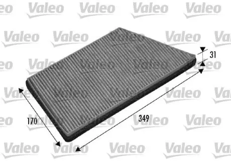 698749 Фильтр, воздух во внутренном пространстве VALEO подбор по vin на Brocar