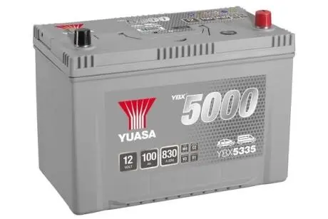 YBX5335 Стартерная аккумуляторная батарея YUASA подбор по vin на Brocar