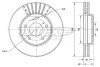 TX7100 TARCZA HAMULC. NISSAN PRIMERA 02-08 TOMEX підбір по vin на Brocar