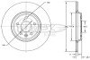 TX7308 TARCZA HAMULC. VOLVO S80 II 06- TYŁ TOMEX підбір по vin на Brocar