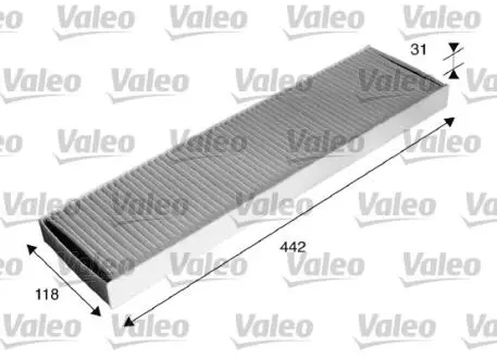 715585 Фільтр повітря (салону) VALEO підбір по vin на Brocar