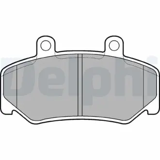 LP643 Колодки гальмівні передні 740-780 BENDIX DELPHI підбір по vin на Brocar