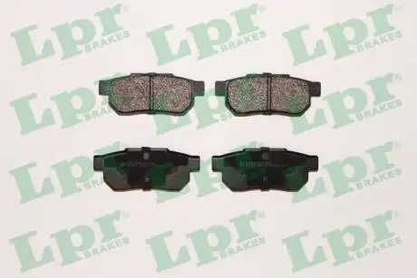 05P072 Гальмівні колодки, дискове гальмо (набір) LPR підбір по vin на Brocar