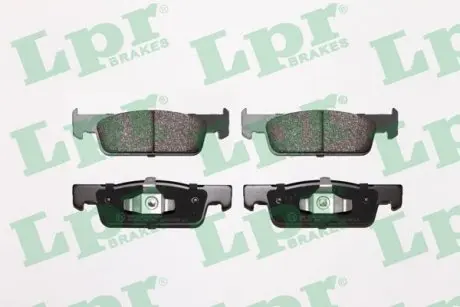 05P1702 Тормозные колодки LPR подбор по vin на Brocar