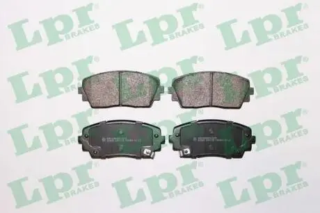 05P1726 Комплект тормозных колодок, дисковый тормоз LPR подбор по vin на Brocar