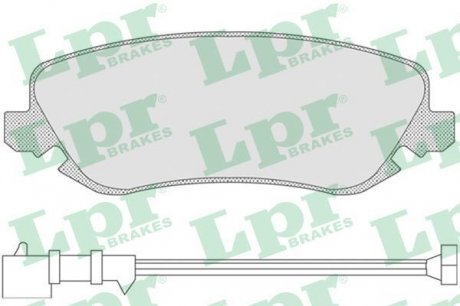 05P842 Комплект тормозных колодок, дисковый тормоз LPR підбір по vin на Brocar