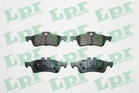 05P861 Гальмівні колодки, дискове гальмо (набір) LPR підбір по vin на Brocar