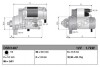 DSN1487 Стартер DENSO підбір по vin на Brocar