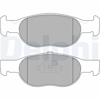 LP1474 Комплект тормозных колодок, дисковый тормоз DELPHI подбор по vin на Brocar