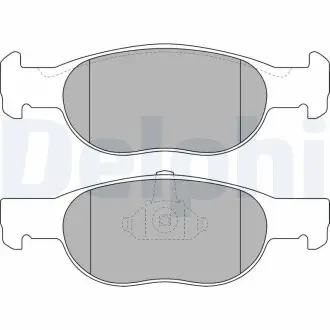 LP1474 Гальмівні(тормозні) колодки DELPHI підбір по vin на Brocar