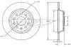 TX7269 TARCZA HAMULC. VW GOLF VII 12- TYŁ TOMEX підбір по vin на Brocar