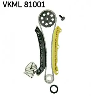 VKML81001 К-т цепи ГРМ (цепь+2звезд.+2башм.+натяжитель+сальник+болт) Polo 1,2 -9 SKODA Fabia 1,2 -1 SKF подбор по vin на Brocar