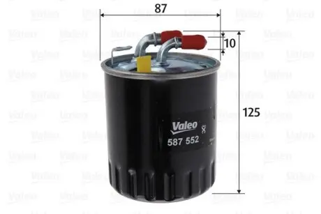 587552 Фільтр VALEO підбір по vin на Brocar