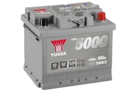 YBX5063 Акумулятор YUASA підбір по vin на Brocar