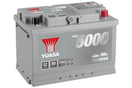 YBX5096 Стартерная аккумуляторная батарея YUASA подбор по vin на Brocar