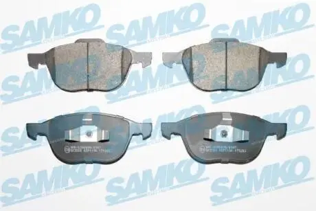 5SP1190 Комплект тормозных колодок, дисковый тормоз SAMKO подбор по vin на Brocar